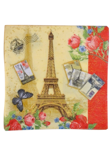 Serviettes de mariage de papillon en papier spécial