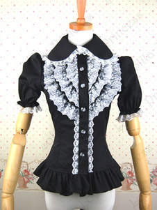 Gothique ébouriffées garnissage pur coton Lolita vestes