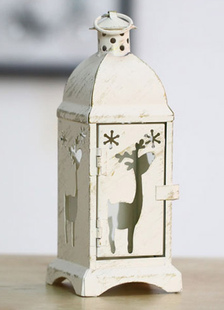 Creusent Deer modèle verre bougie métal faveurs