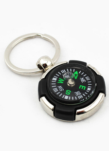 Modèle compas Metal Keychain Set of 4 pour mariage