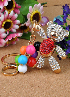 Ours uniques Metal Keychain pour mariage