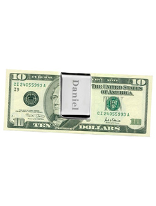 Clip de grande taille en acier inoxydable argent