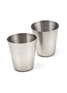 Tasse en acier inoxydable pour mariage