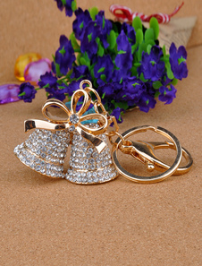 Cloches modèle métal trousseau pour mariage