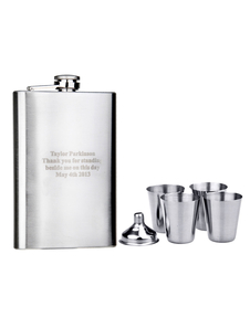 Argent personnalisé 9 once métal élégant mariage ballon