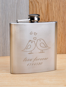 6 once merveilleux argent métal personnalisé mariage ballon