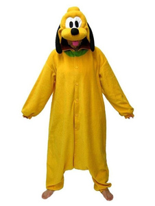 Cartoon jaune chien Kigurumi Anime Costume