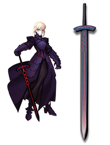 Arme de Saber de Fate/stay night en bois noire