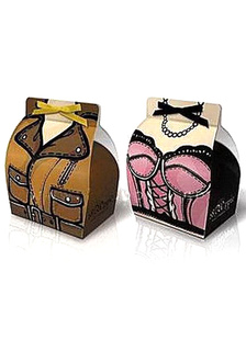 Boîte de cadeau de mariage en papier carré 12 pièces