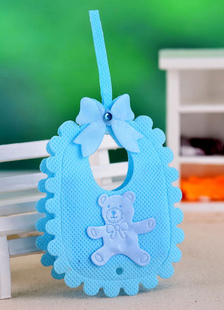 Lovely Bear papier perle Wedding Favor sacs ensemble de 12