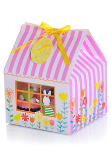 Bow papier perle fleur maison Engagement Cupcake Wrapper Set de 12