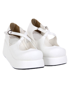Chaussures Lolita Haute qualité Street Wear en cuir PU