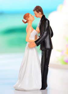 Figurine Couple Wedding Cake Toppers