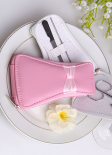 Robe rose bonbon en alliage cadeaux créatifs ensemble de manucure