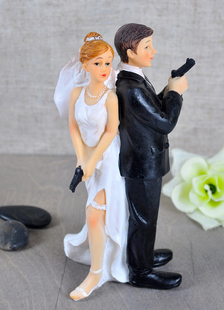 Sport Figurine classique & traditionnel Wedding Cake Toppers