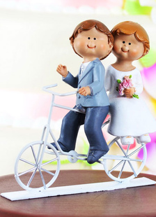Sport Figurine traditionnel Wedding Cake Toppers