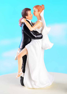 Couple classique Figurine classique & traditionnel Wedding Cake Toppers