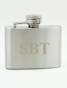 Fiole populaire inox personnalisé pour mariage (2 onces)