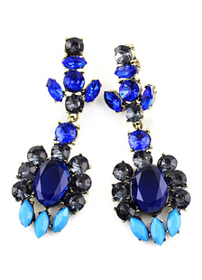 Boucles d’oreilles bohémiennes pendantes de pendentif fleur