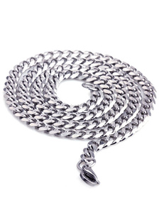 Collier masculin argent