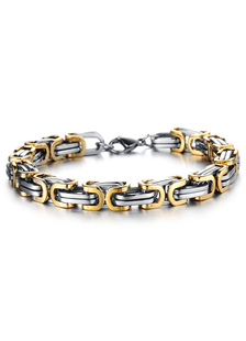 Bracelet homme en acier inoxydable