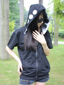 Courtes manches Zipper fantastique Anime T-Shirts