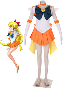 Sailor Moon Toussaint Cosplay Costume Minako Aino Robe