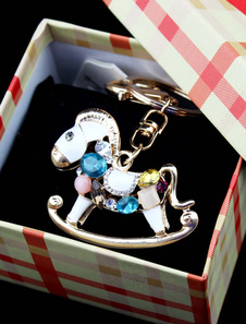 Trousseau de mariage cristal non personnalisée