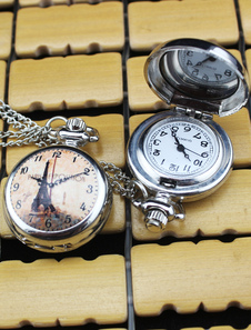 Mariage chic personnalisé montre de poche pour le tour Eiffel