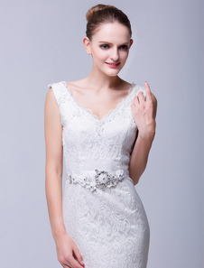 Sash de mariage pour la mariée avec strass