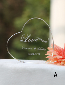 Crystal Wedding Cake Topper