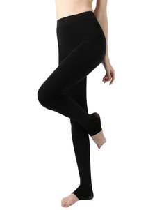 Caleçon femme épais unicolore en polyester