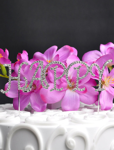 Cake Toppers jacquard heureux