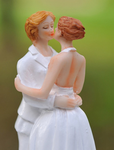Couple étreindre Wedding Cake Topper
