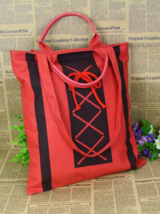 Sac rouge de dessin animé de DATE A LIVE