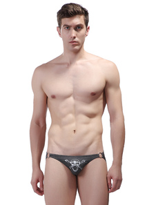 String homme en coton imprimé