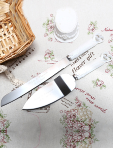 Couteau à gâteau personnalisé imprimé sourire