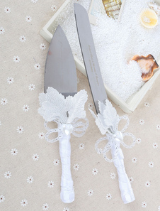 Couteau à gâteau personnalisé avec strass