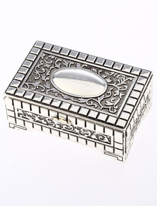 Boîte à bijoux personnalisée à carreaux