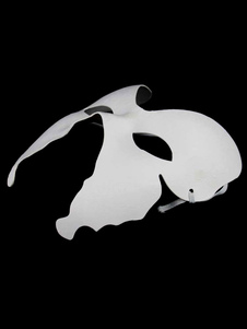 Masque de papillon blanc pour adultes