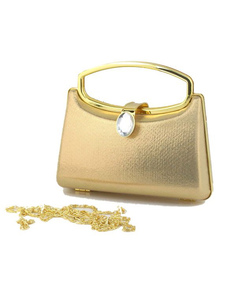 Sac de soirée dur de forme irrégulière unicolore