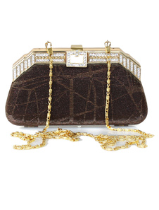 Sac de forme irrégulière unicolore de double usage