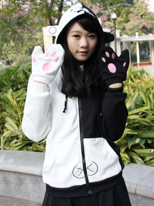 Toussaint Cosplay Sweat-shirt à capuche de Danganronpa avec gants