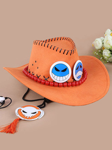 Toussaint Cosplay Chapeau orange dans One Piece
