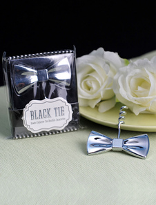 Décapsuleur métallique en forme nœud papillon