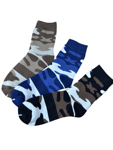 Chaussettes homme en coton de camouflage
