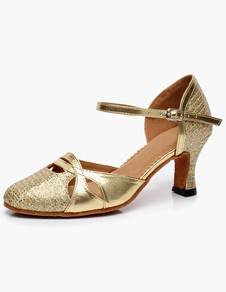 Latin chaussures de mode en peau de mouton aux amandes