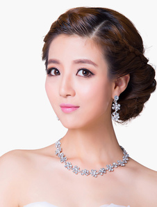 Ensemble de bijoux avec rhinestone