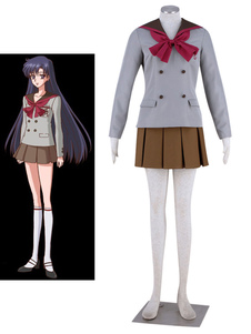 Sailor Moon Toussaint Cosplay Costume Hino Rei de coton Jupe