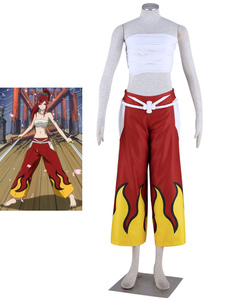 Toussaint Cosplay Costume comme Elza·Scarlet de Fairy Tail